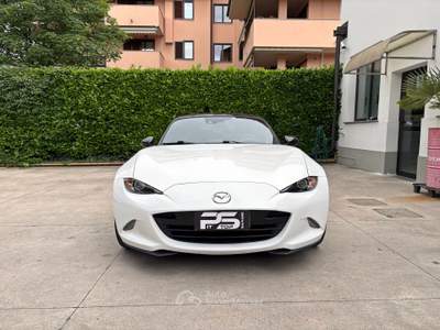 Mazda MX-5 Mx5 ND 1.5 131cv Soft Top Bianco usata Seregno