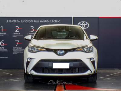 Toyota C-HR I 2020 1.8h 122 cv Business e-cvt Bianco usata Saint-Christophe