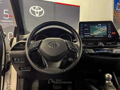 Toyota C-HR I 2020 1.8h 122 cv Business e-cvt Bianco usata Saint-Christophe