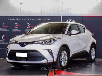 Toyota C-HR I 2020 1.8h 122 cv Business e-cvt Bianco usata Saint-Christophe