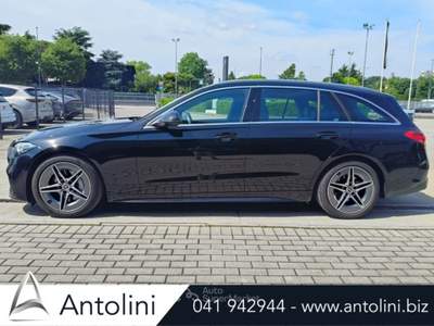 Mercedes-Benz Classe C d M.H. S.W. Advan. Plus "AMG LINE"  "GANCIO TRAINO Nero usata Venezia