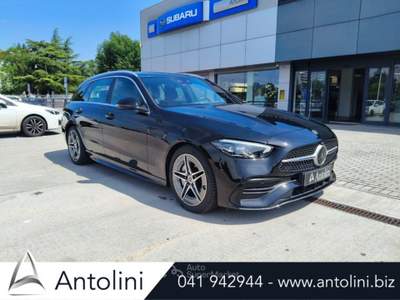 Mercedes-Benz Classe C d M.H. S.W. Advan. Plus "AMG LINE"  "GANCIO TRAINO Nero usata Venezia