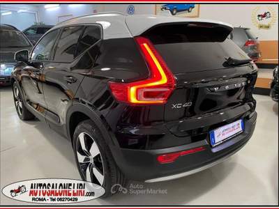 Volvo XC40 T3 Geartronic Momentum Pro Nero usata Roma