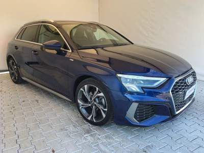 Audi A3 SPB 35 TDI S tronic S line edition Blu/Azzurro usata Resana
