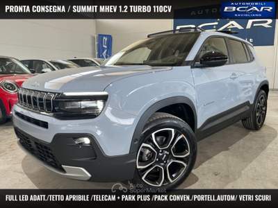Jeep Avenger 1.2 T 110CV MHEV Summit NAVI+TETTO APRIB.+PORT.AUT Grigio usata Savigliano Jeep Avenger 1.2 T 110CV MHEV Summit NAVI+TETTO APRIB.+PORT.AUT Grigio usata Savigliano