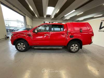 Ford Ranger 2.0 ECOBLUE 170CV 4WD AUT. DOPPIA CABINA LIMITED Rosso usata Megliadino San Vitale