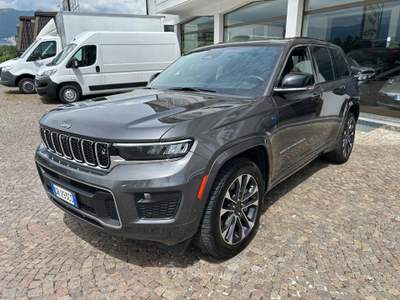 Jeep Grand Cherokee 2.0 PHEV ATX 4xe Overland Grigio usata Garbagnate Monastero