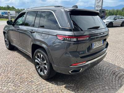 Jeep Grand Cherokee 2.0 PHEV ATX 4xe Overland Grigio usata Garbagnate Monastero