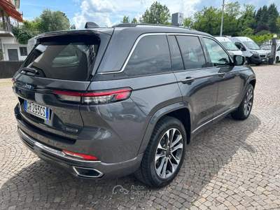 Jeep Grand Cherokee 2.0 PHEV ATX 4xe Overland Grigio usata Garbagnate Monastero