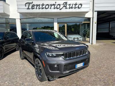 Jeep Grand Cherokee 2.0 PHEV ATX 4xe Overland Grigio usata Garbagnate Monastero