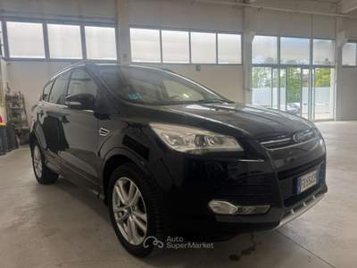 Ford Kuga 2.0 TDCI 180 CV S&S 4WD Powershift Titanium X Nero usata Spilimbergo
