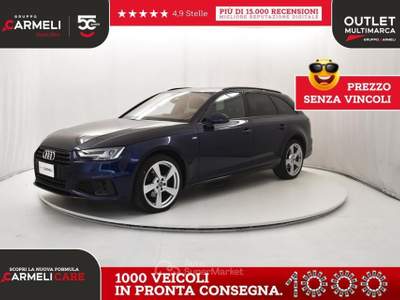 Audi A4 40 2.0 g-tron Sport S tronic Blu/Azzurro usata Coccaglio