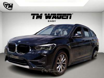 BMW X1 Bmw X1 sDrive18d Business Advantage - INCIDENTATA Nero usata Pistoia