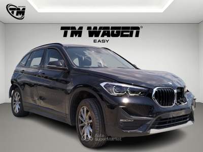 BMW X1 Bmw X1 sDrive18d Business Advantage - INCIDENTATA Nero usata Pistoia