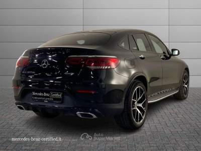 Mercedes-Benz GLC 300 de Plug in hybrid Night edition Plus 4Matic 9G-Tronic Plus Nero usata Brescia