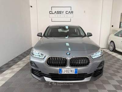 BMW X2 Xdrive18d Business X auto Argento usata Torino