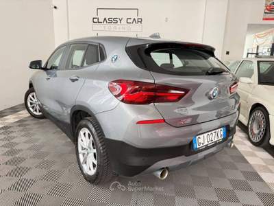 BMW X2 Xdrive18d Business X auto Argento usata Torino