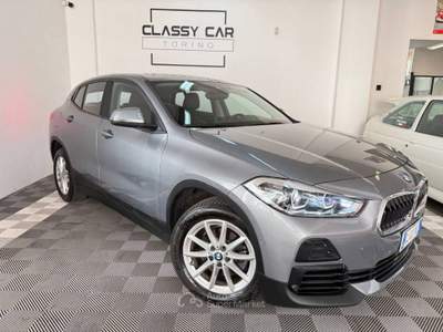 BMW X2 Xdrive18d Business X auto Argento usata Torino