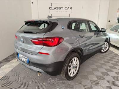 BMW X2 Xdrive18d Business X auto Argento usata Torino