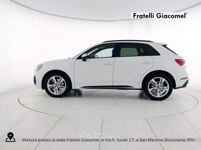 Audi Q3 40 2.0 tdi s line edition quattro 200cv s-tronic Bianco usata San Martino Siccomario
