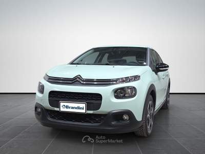 Citroen C3  1.2 puretech feel s&s 83cv neopatentati my20 Verde usata Firenze