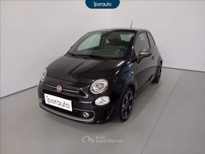 Fiat 500 1.0 hybrid sport 70cv TETTO PANORAMICO Nero usata Cava Manara