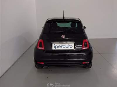 Fiat 500 1.0 hybrid sport 70cv TETTO PANORAMICO Nero usata Cava Manara