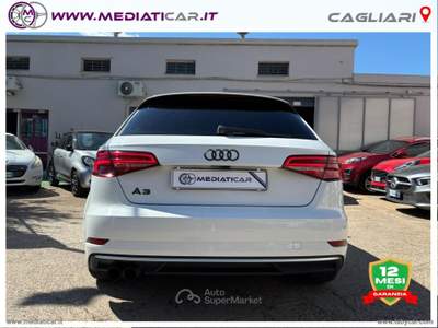 Audi A3 A3 SPB 1.4 TFSI COD ultra S tronic Sport Bianco usata Cagliari