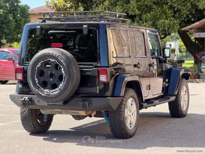 Jeep Wrangler Wrangler Unlimited 2.8 CRD Sahara A. Nero usata San Vendemiano