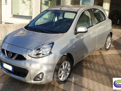 Nissan Micra  1.2 12V 5p. Acenta Argento usata Poggiardo