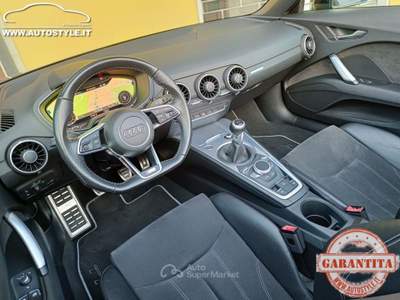 Audi TT Roadster 1.8 TFSI 180Cv S-LINE Cabrio SLine Nero usata CONCESIO