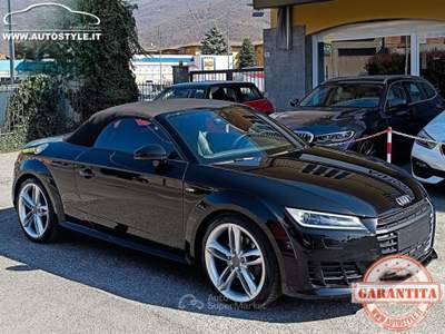 Audi TT Roadster 1.8 TFSI 180Cv S-LINE Cabrio SLine Nero usata CONCESIO