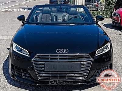 Audi TT Roadster 1.8 TFSI 180Cv S-LINE Cabrio SLine Nero usata CONCESIO