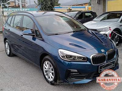 BMW Serie 2 Gran Tourer 216d d Gran Tourer 7POSTI Steptronic Business F46 Blu/Azzurro usata CONCESIO