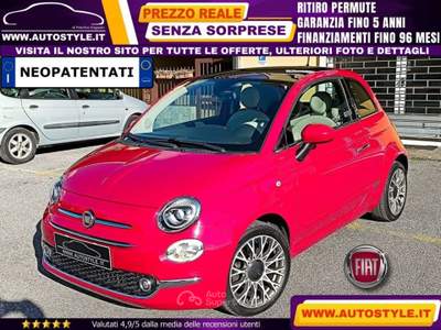 Fiat 500 1.2 Lounge Rosso usata CONCESIO