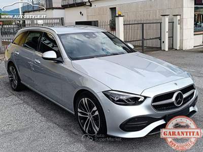 Mercedes-Benz Classe C d Wagon SPORT 9G-TRONIC Mild hybrid S.W. Argento usata CONCESIO