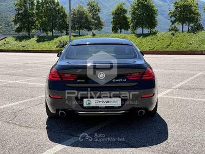 BMW Serie 6 Gran Coupé 640d BMW 640d xDrive Gran Coupé Luxury Nero usata Trento