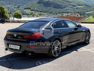 BMW Serie 6 Gran Coupé 640d BMW 640d xDrive Gran Coupé Luxury Nero usata Trento
