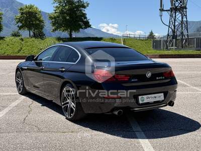 BMW Serie 6 Gran Coupé 640d BMW 640d xDrive Gran Coupé Luxury Nero usata Trento