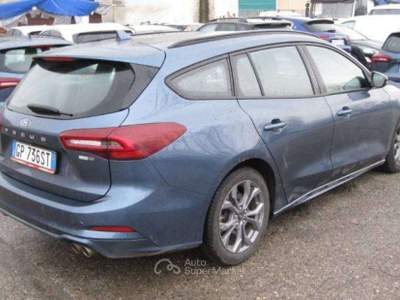 Ford Focus SW 1.0 ecoboost h ST-Line Design 125cv - GP736ST Blu/Azzurro usata Basiliano