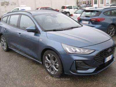 Ford Focus SW 1.0 ecoboost h ST-Line Design 125cv - GP736ST Blu/Azzurro usata Basiliano