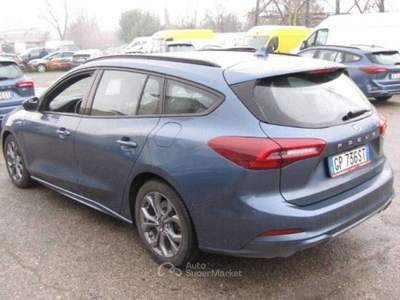 Ford Focus SW 1.0 ecoboost h ST-Line Design 125cv - GP736ST Blu/Azzurro usata Basiliano