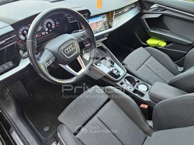 Audi A3 AUDI A3 SPB 35 TFSI S tronic S line edition Nero usata Moncalieri