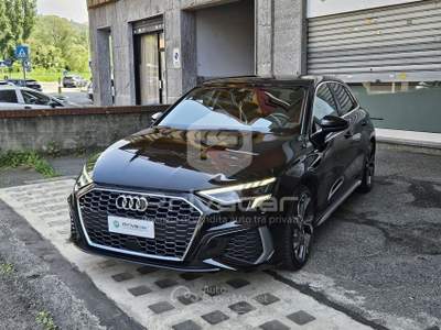 Audi A3 AUDI A3 SPB 35 TFSI S tronic S line edition Nero usata Moncalieri