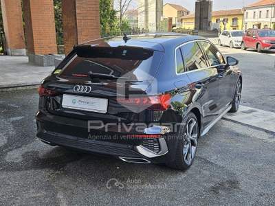 Audi A3 AUDI A3 SPB 35 TFSI S tronic S line edition Nero usata Moncalieri