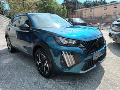 Peugeot 2008 1200 PURETECH ALLURE 100CV NAV CARPLAY CAM PAN"17 Blu/Azzurro usata Roma