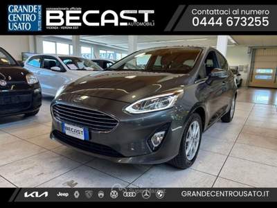 Ford Fiesta 1.1 75 CV GPL 5 porte Titanium UNICO PROPRIETARIO Grigio usata Brendola