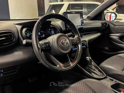 Toyota Yaris 2020 1.5h 116 cv Lounge e-cvt Grigio usata Saint-Christophe