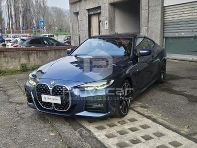 BMW Serie 4 420d BMW 420d 48V Coupé Msport Blu/Azzurro usata Moncalieri