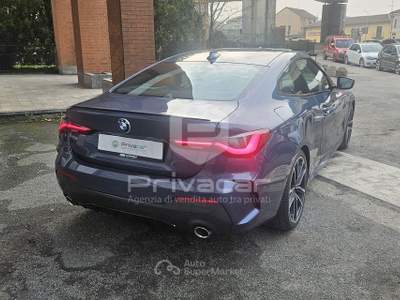 BMW Serie 4 420d BMW 420d 48V Coupé Msport Blu/Azzurro usata Moncalieri
